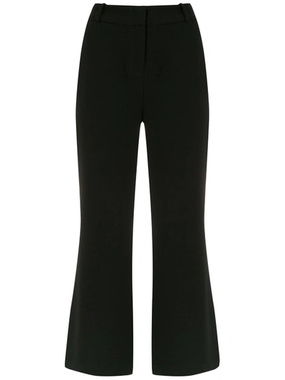 Alcaçuz Capoeira Cropped Trousers In Black