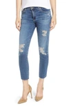 Ag Prima Crop Skinny Jeans In 13 Years Pacifica Destructed