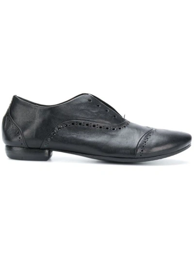 Marsèll Laceless Brogues In Black