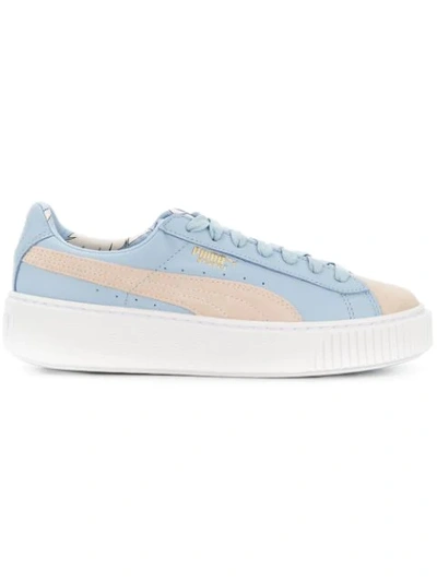 Puma Platform Sole Sneakers - Blue