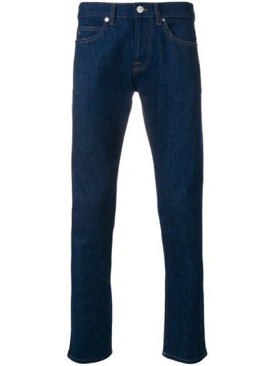 Nine In The Morning Straight Leg Jeans In Blue