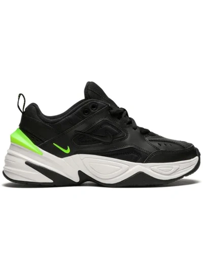 Nike M2k Tekno Black Leather Sneakers