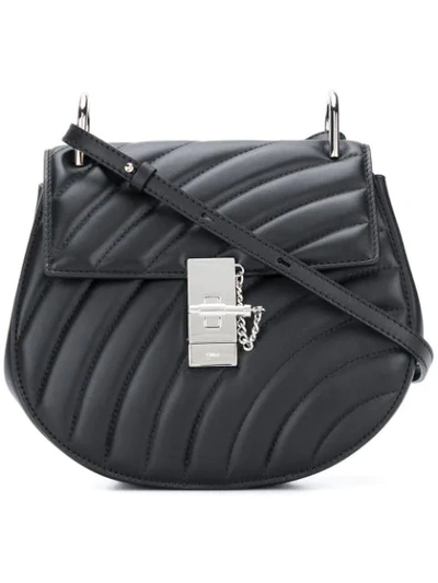 Chloé Drew Bijou Shoulder Bag In Black