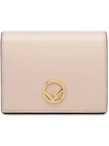 Fendi Compact Bi-fold Wallet - Pink