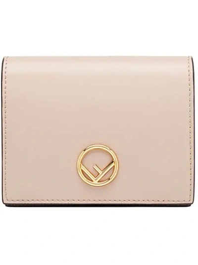 Fendi Compact Bi-fold Wallet - Pink