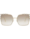 Fendi Can Eye Sunglasses - Metallic