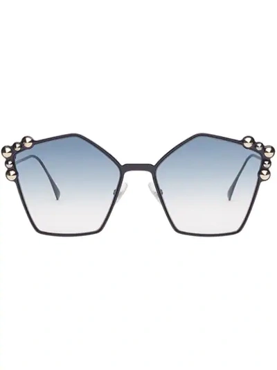 Fendi Can Eye Sunglasses In Blue
