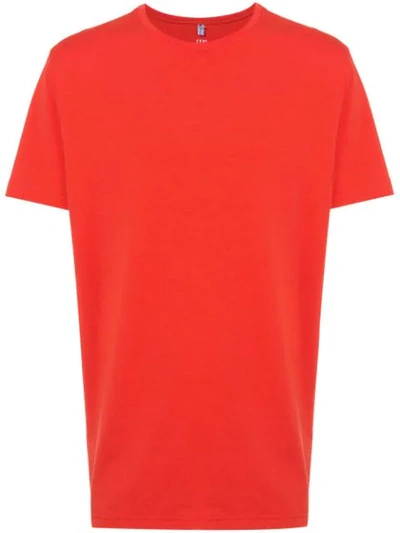 Engineered For Motion Voyager Crew Neck T-shirt In Red