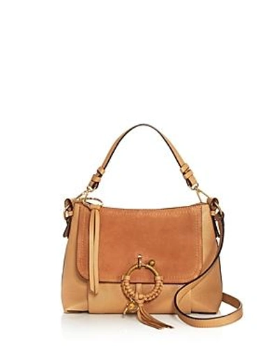 See By Chloé Joan Small Leather Crossbody Bag In Blush Nude