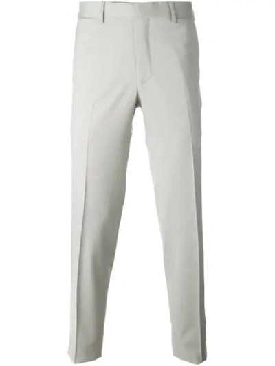 Fashion Clinic Timeless Slim Tailored Trousers In Neutrals