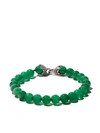 David Yurman Spiritual Beads Green Onyx Bracelet