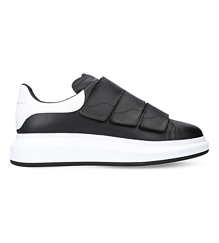 alexander mcqueen strap trainers