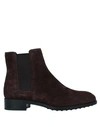 Tod's Ankle Chelsea Boots In Nero