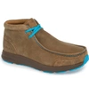 Ariat Spitfire Chukka Boot In Brown Bomber/ Blue Leather