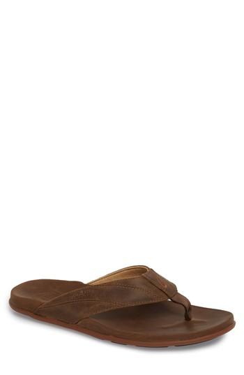 olukai pikoi flip flop