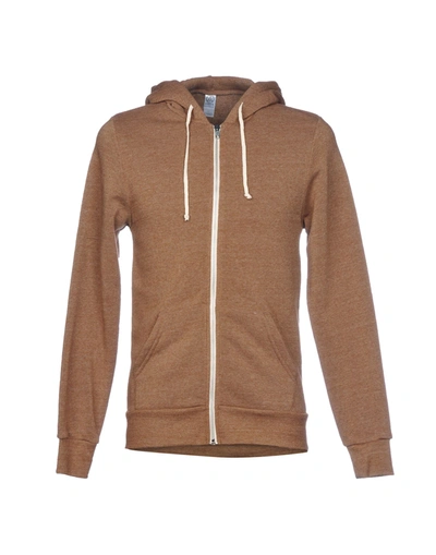 Alternative Apparel Sweatshirts In Beige