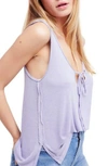 Free People Scarlett Tank In Lilac