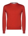Gran Sasso Sweaters In Rust