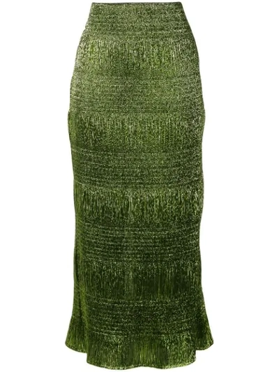 Georgia Alice Magic Pencil Skirt  In Green