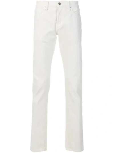 Tom Ford Straight-fit Denim Jeans, White