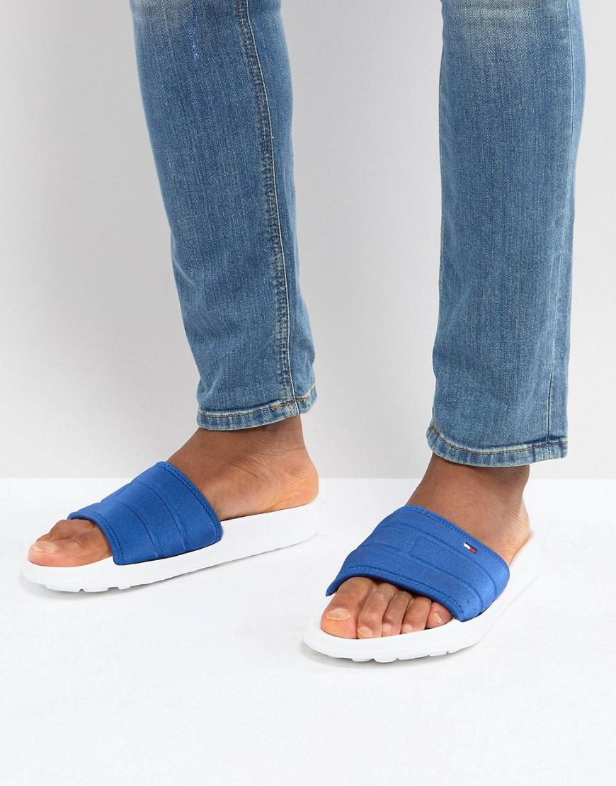 tommy hilfiger sliders grey
