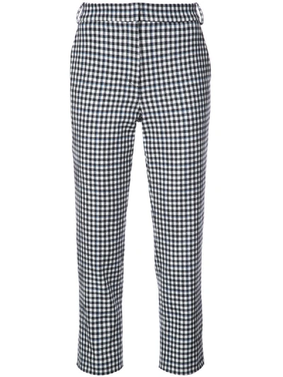 Tibi gingham shop pants
