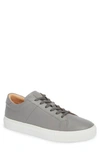 Greats Royale Sneaker In Grey Tonal Leather