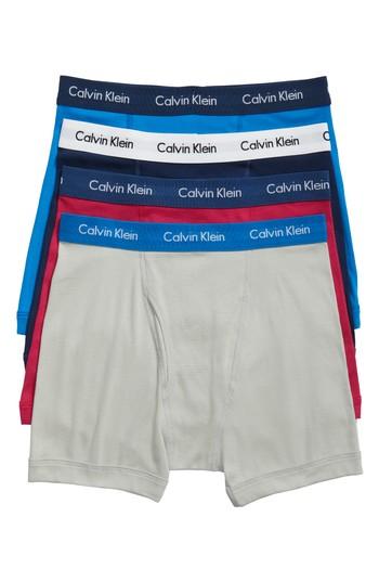 calvin klein boxers 4 pack