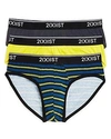 Navy Stripe/Gray/Yellow