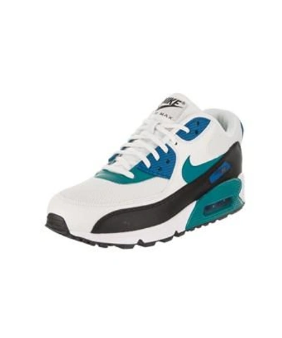 Nike Air Max 90 Sneaker In Sail/ Emerald/ Black/ Blue