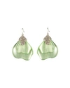 Alexis Bittar Crystal Encrusted Abstract Drop Earrings In Seafoam