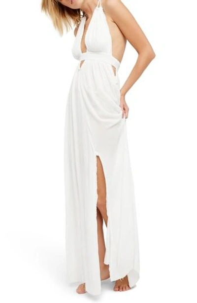 Free People Look Into The Sun Maxi Dress In Ivory