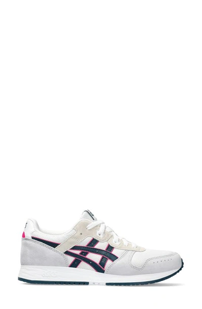 Asics Lyte Classic™ Athletic Shoe In White/ Dark Ocean