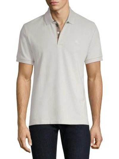 Burberry Core Polo Shirt In Stone