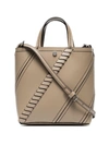 Proenza Schouler Hex Small Light Taupe Leather Tote In Browns
