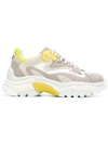 Ash Sneakers Mit Oversized-sohle In Grey/yellow