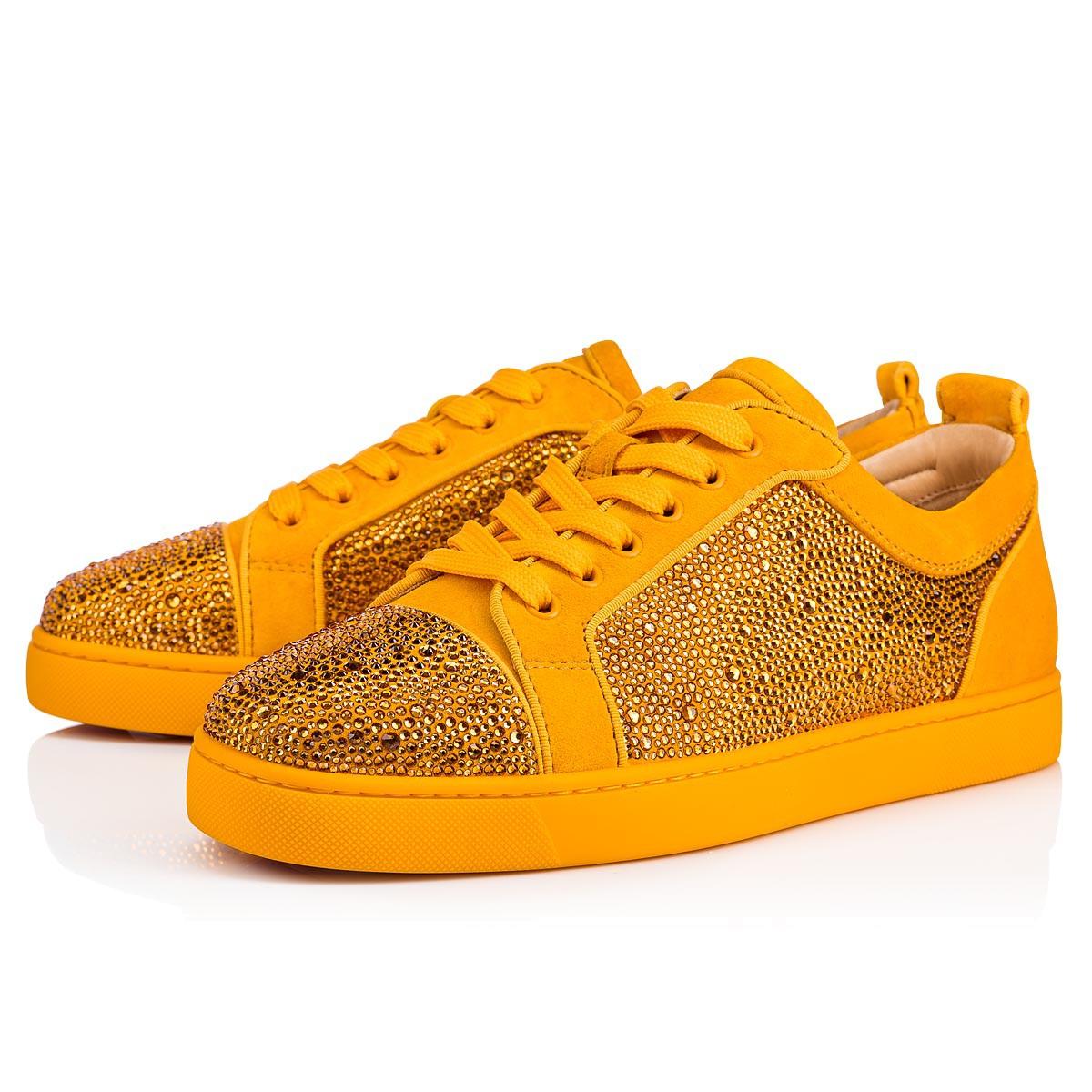 yellow christian louboutin