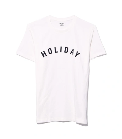Holiday Logo T-shirt In White