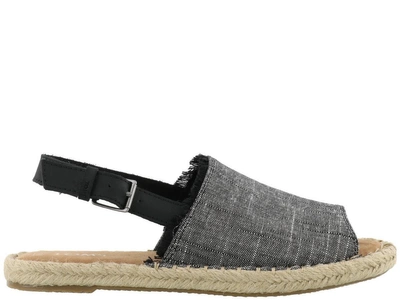 Toms Clara Sandals In Black