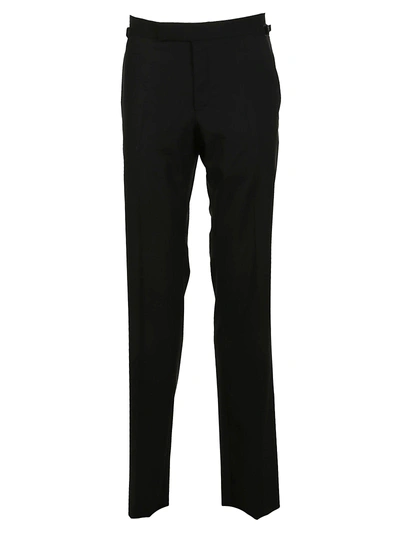 Tom Ford Tailored Straight-leg Trousers In Black Black