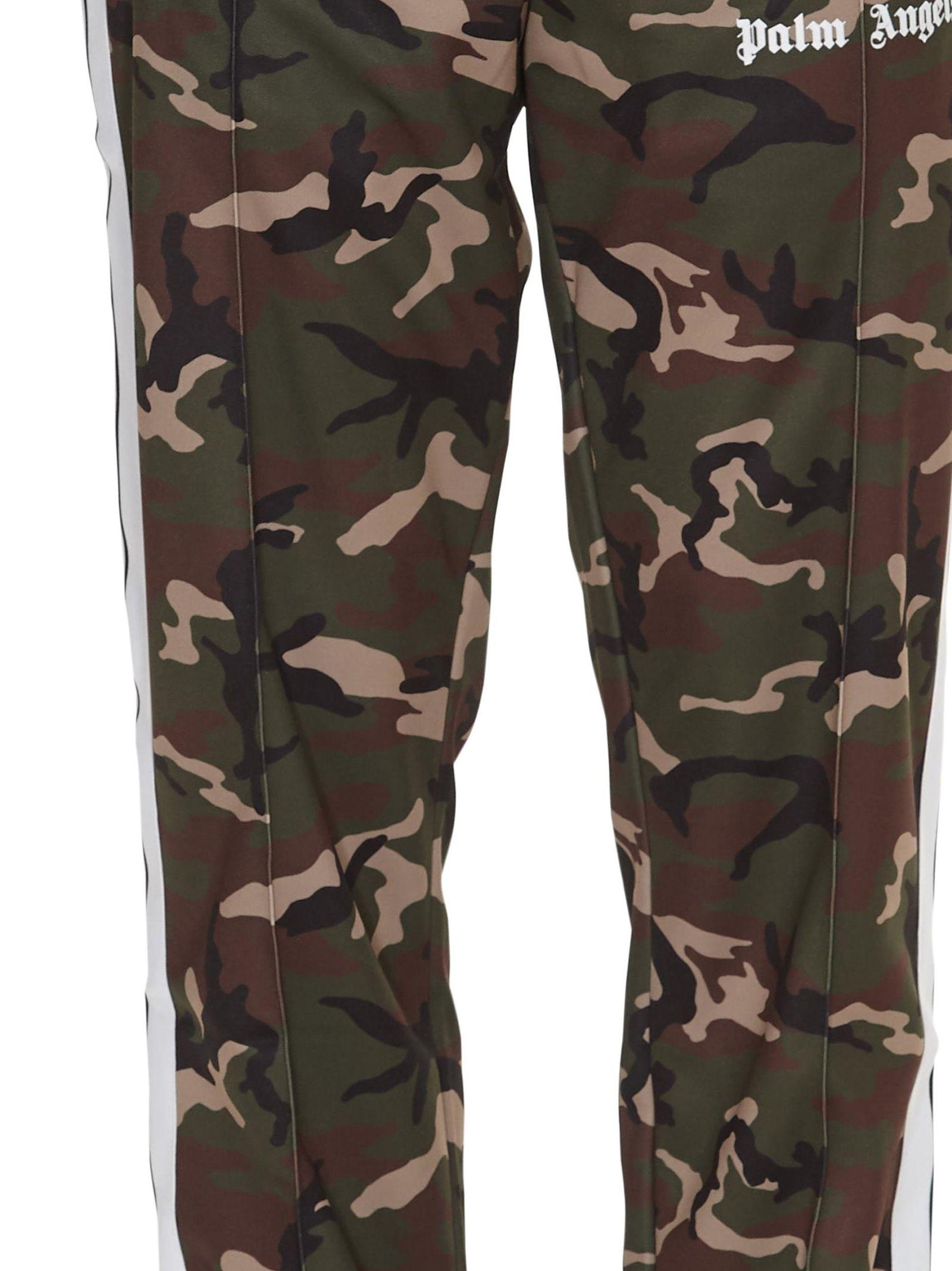 palm angels camo track pants
