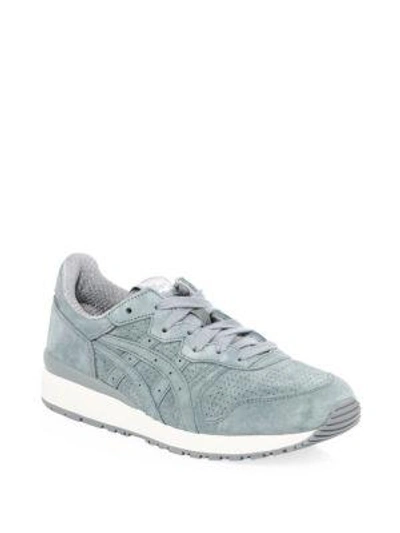 Onitsuka Tiger Tiger Ally Suede Trainers In Chinois Green