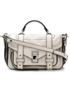 Proenza Schouler Tiny Ps1+ Zip-around Leather Satchel In Clay