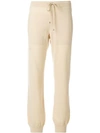 Barrie Romantic Timeless Cashmere Jogging Trousers In Neutrals