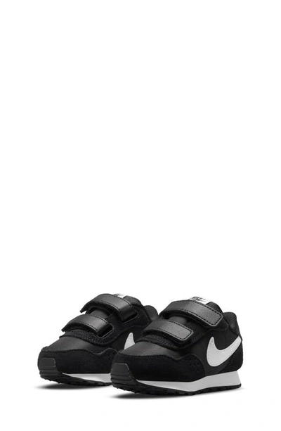 Nike Kids' Md Valiant Sneaker In Black/ White