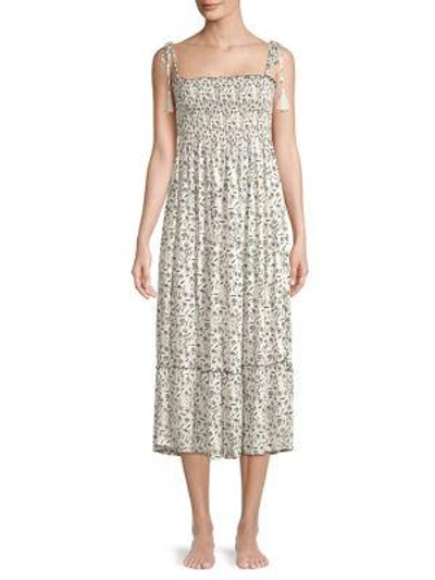 Coolchange Piper Ruched Midi Dress In Pearl Black