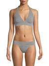 Les Coquines Blair Wireless Bralette In Gris
