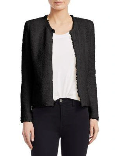 Iro Mama Open Front Jacket In Black