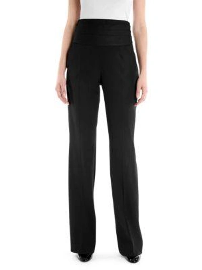 Moschino High-waist Pants In Black
