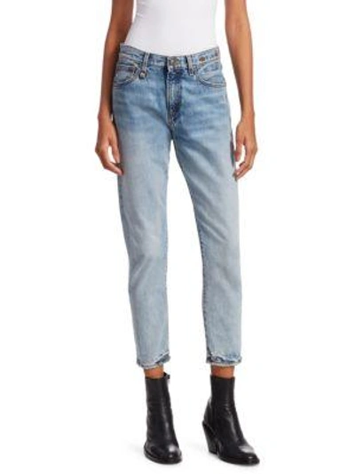 R13 High-rise Jeans In Haston